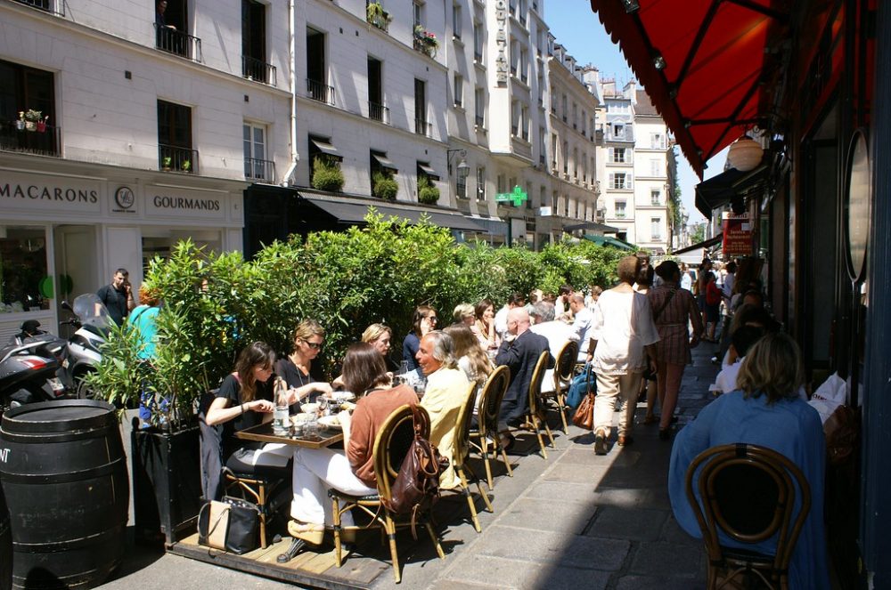 Nos adresses des meilleurs restaurants terrasse de Paris