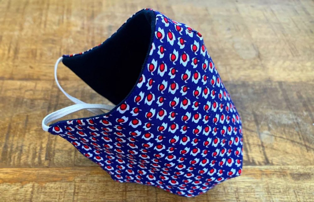 Masque en tissu réutilisable et tendance