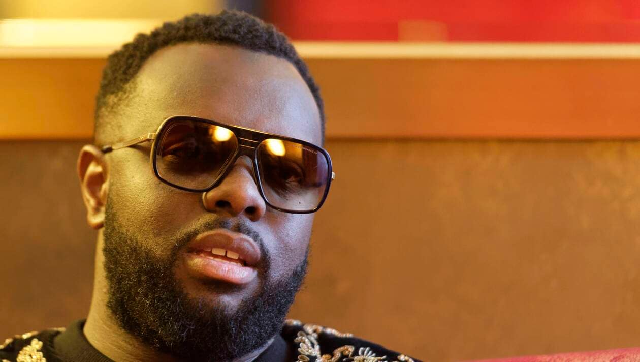 Le chanteur Gims