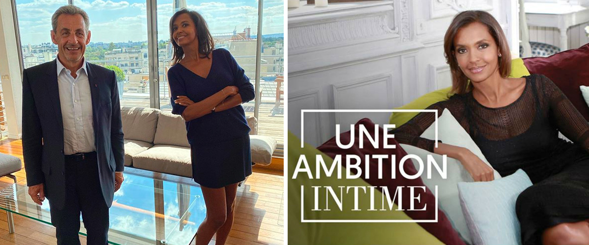 Karine Le Marchand et Nicolas Sarkozy