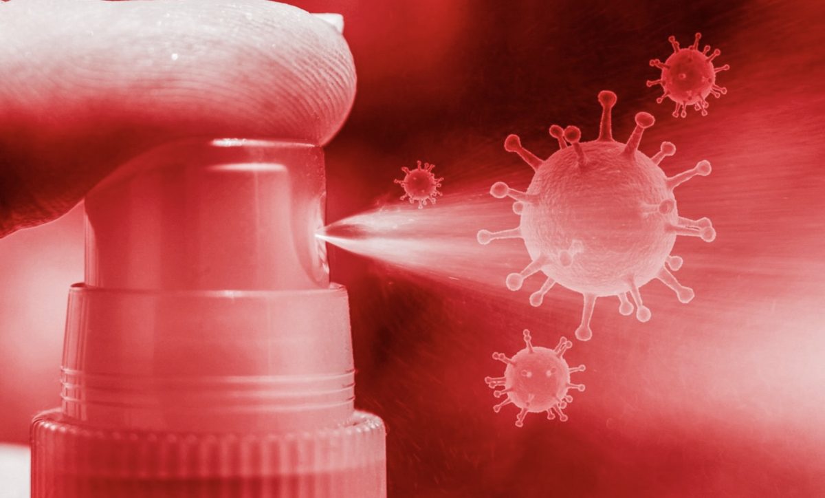 Spray contre le coronavirus