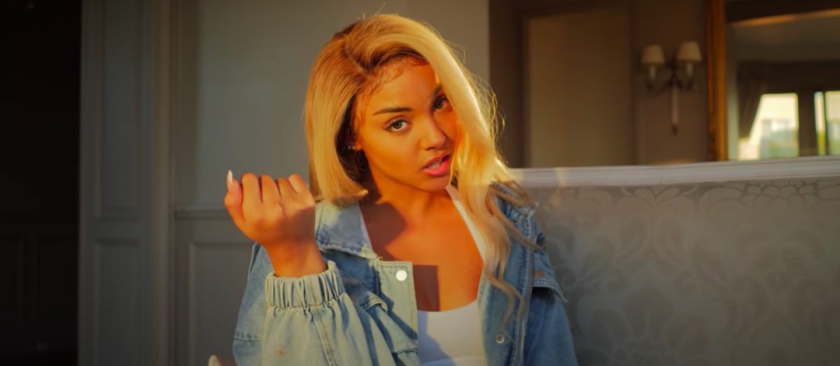La chanteuse Wejdene