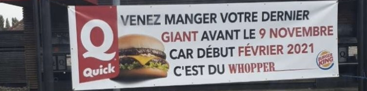 Affiche Burger King