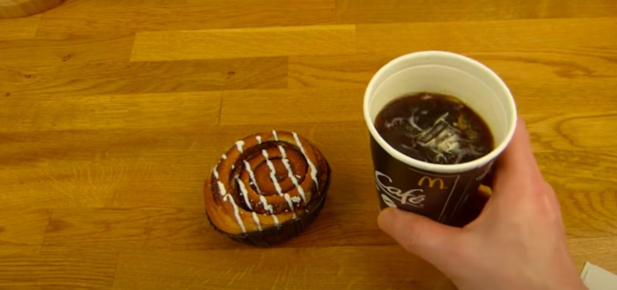 Cinnamon roll de McDonald's