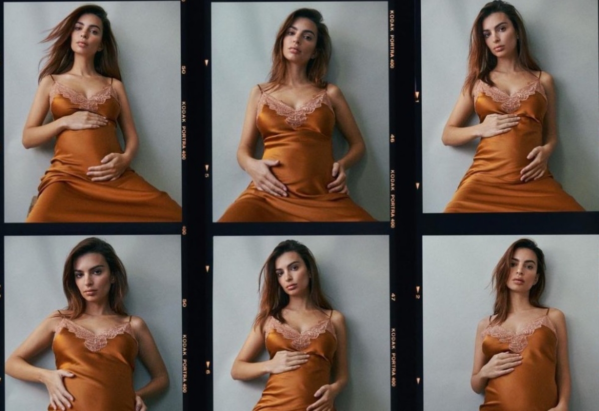 Emily Ratajkowski enceinte