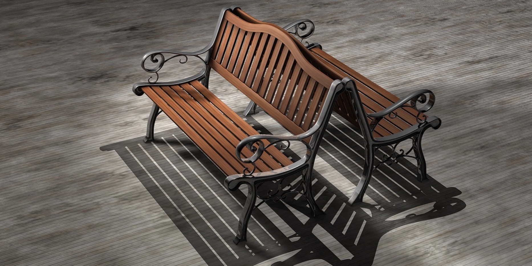 Banc de jardin