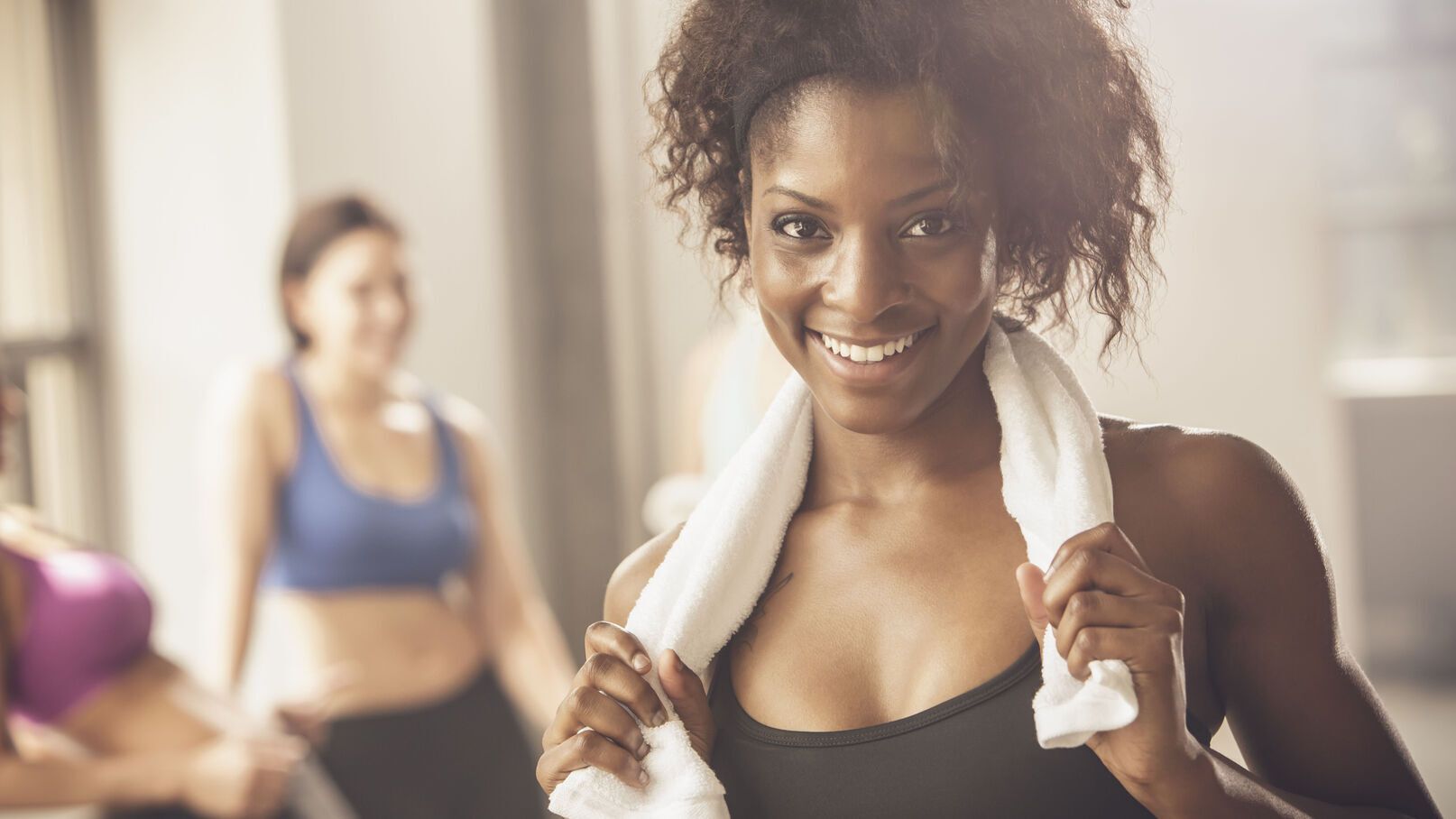 Femme sportive