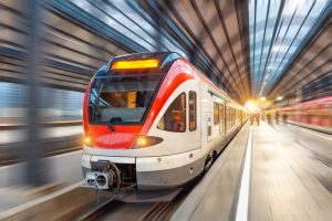 passenger-high-speed-train-with-motion-blur-in-station