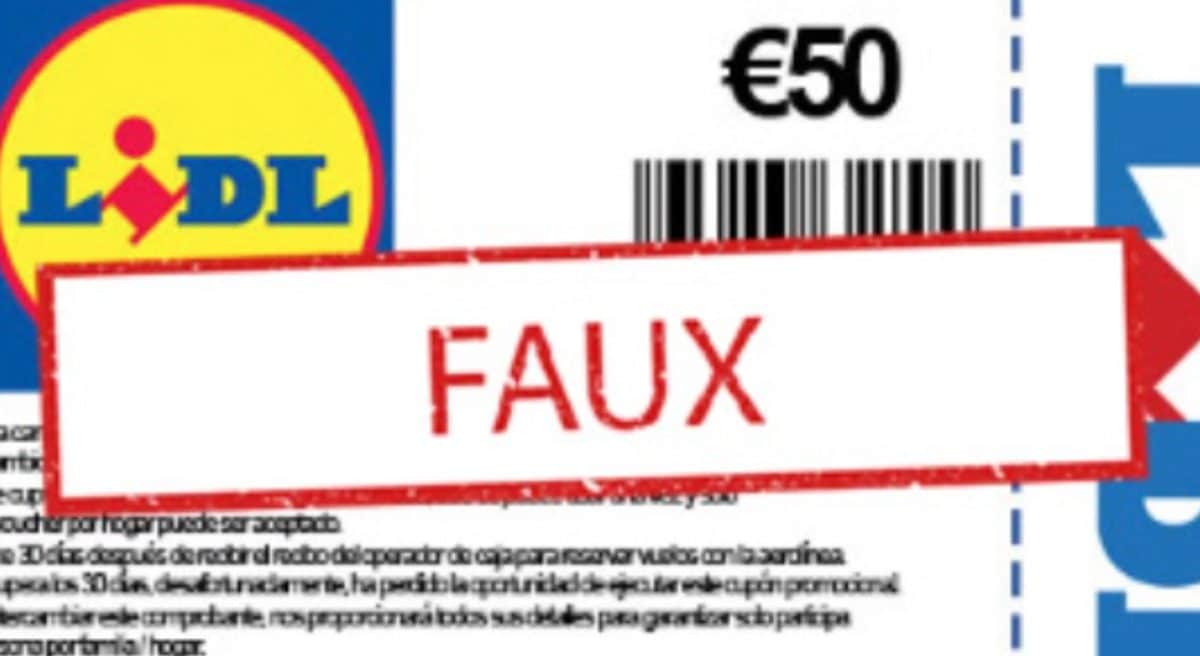 Arnaque Lidl