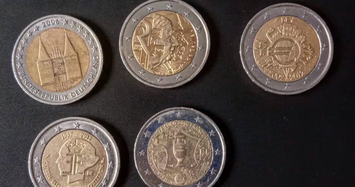 Pièces de 2 euros