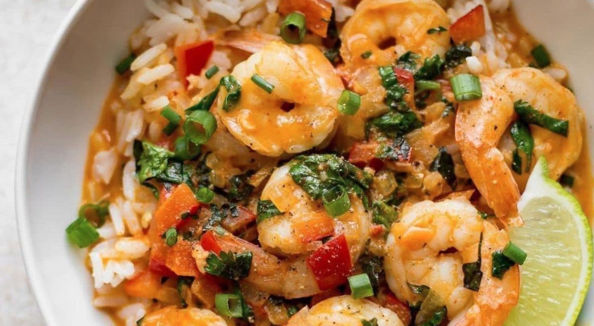 Riz crevettes