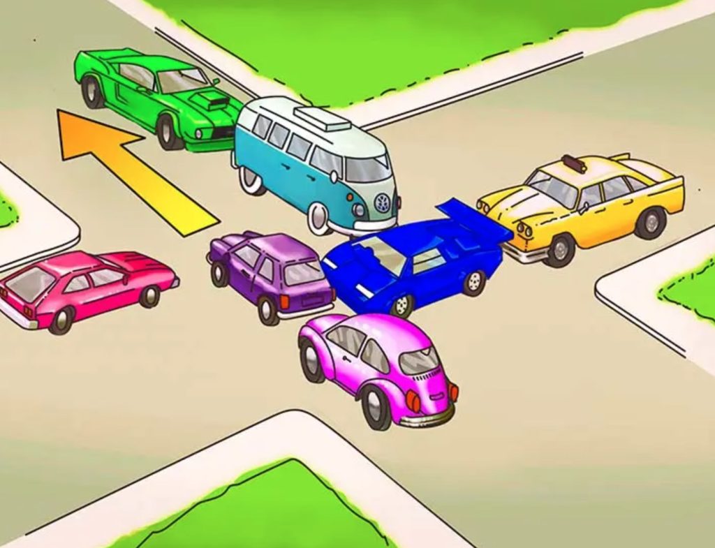 Défi visuel d'embouteillage - Source : SPM