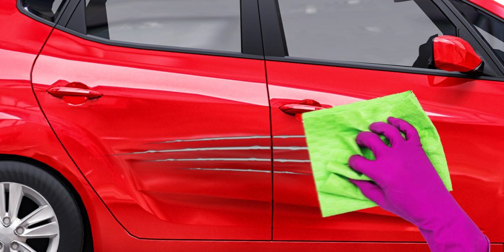 Une rayure sur votre voiture ? Pas besoin d