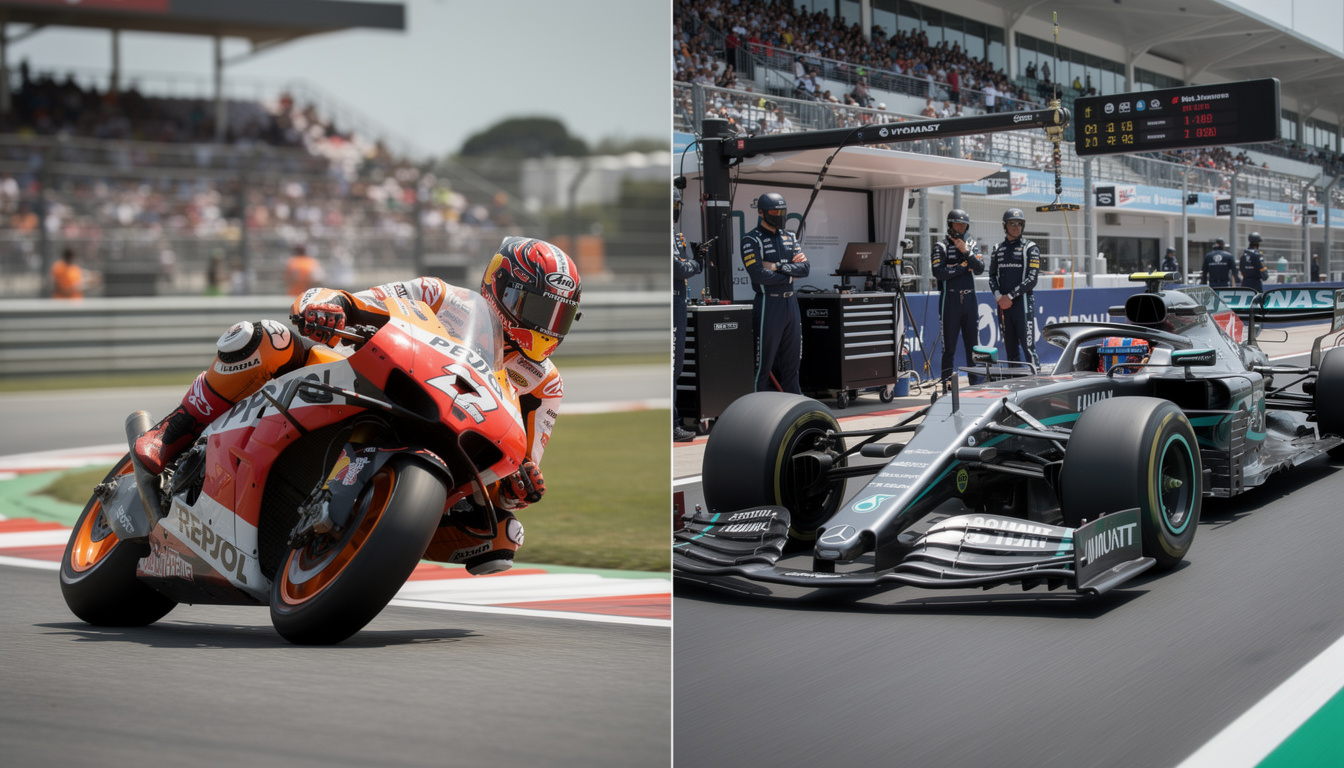 découvrez les différences clés entre le motogp et la f1, ce que chaque discipline fait mieux que l'autre, pour les passionnés de sports mécaniques.