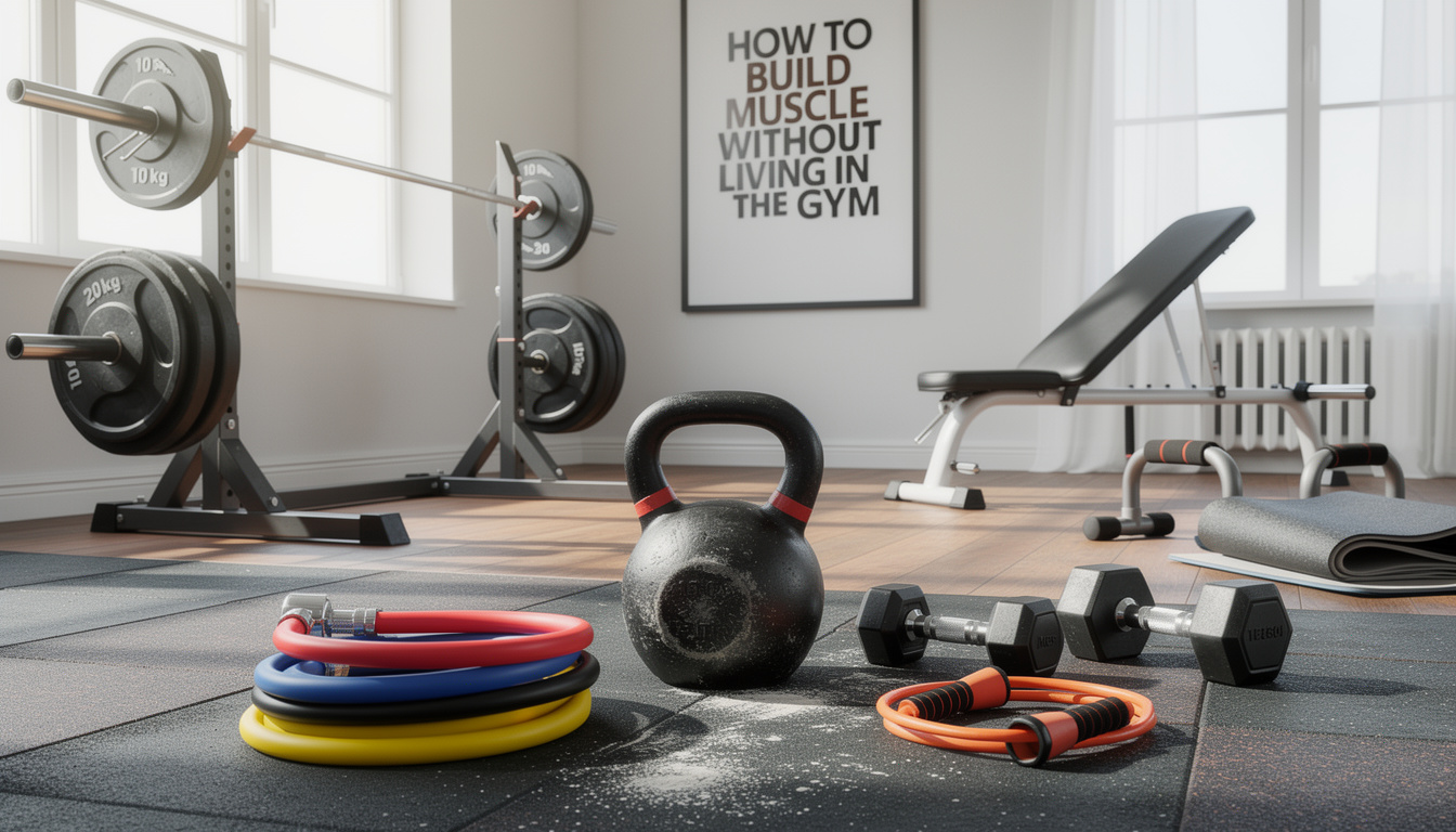 Comment prendre du muscle sans vivre à la salle de sport