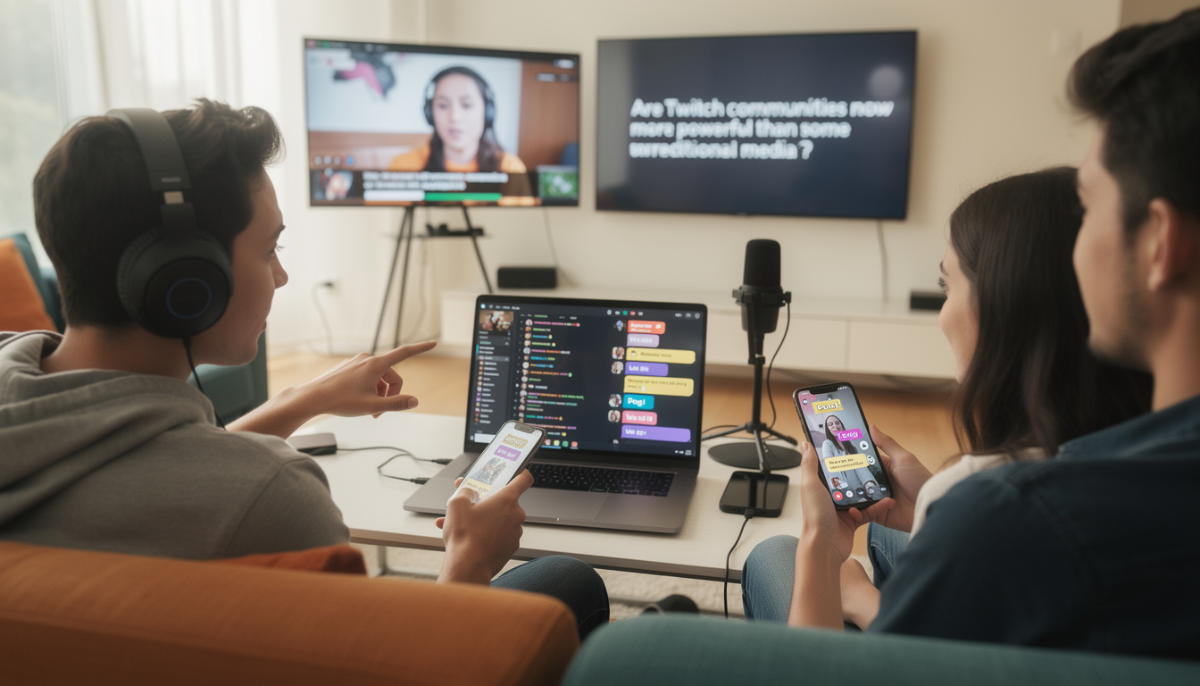 Les communautés Twitch sont-elles devenues plus puissantes que certains médias ?