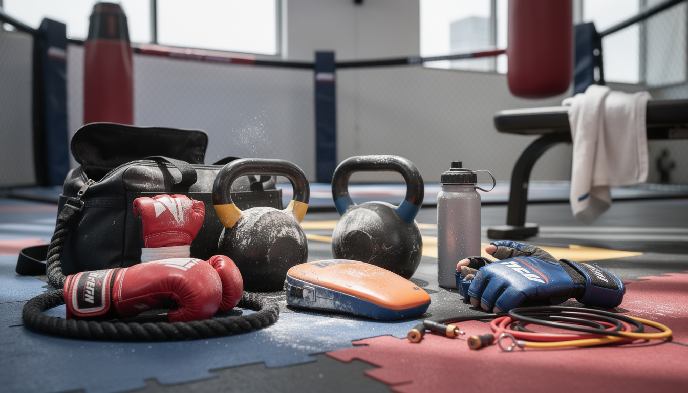 Les équipements que les combattants utilisent réellement à l’entraînement