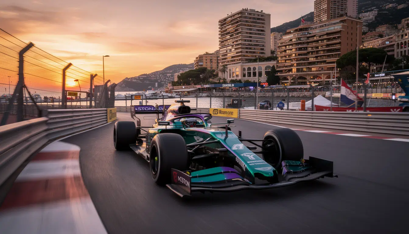 Aston Martin dévoile une livrée aux couleurs du Grand Prix de Monaco