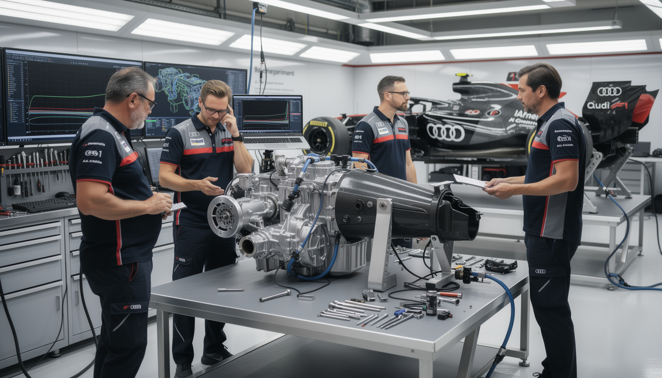 Audi possède le quatrième meilleur châssis et prévoit de réduire l'écart moteur d'ici 2028