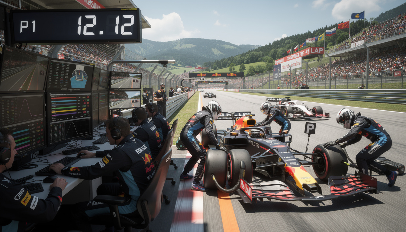 suivez en direct les coulisses et les préparatifs passionnants avant le grand prix d’autriche. découvrez les moments clés et les impressions des équipes sur la piste.