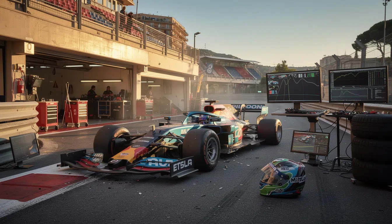 Gabriel Bortoleto furieux après son accident coûteux en Q1 à Monaco : « Pourquoi prendre autant de risques ? »