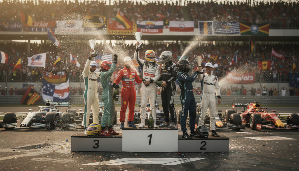 découvrez les pilotes de f1 qui détiennent le record du plus long intervalle entre leur première et dernière victoire, révélant leur endurance et performance exceptionnelles au fil des saisons.