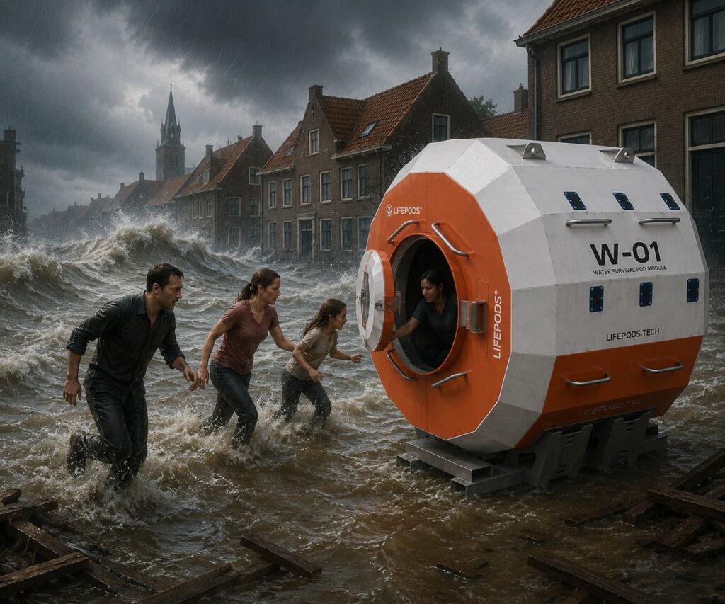 LIFEPODS : Une capsule de survie flottante dévoilée à VivaTech 2026