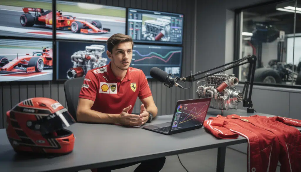 lando norris déclare que ferrari pourrait dominer la compétition grâce à la supériorité de son moteur, soulignant un avantage technique majeur.