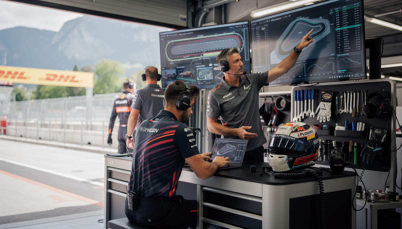 découvrez les activités et préparations des pilotes de f1 avant le grand prix d'autriche, entre entraînements, stratégies et moments de détente.
