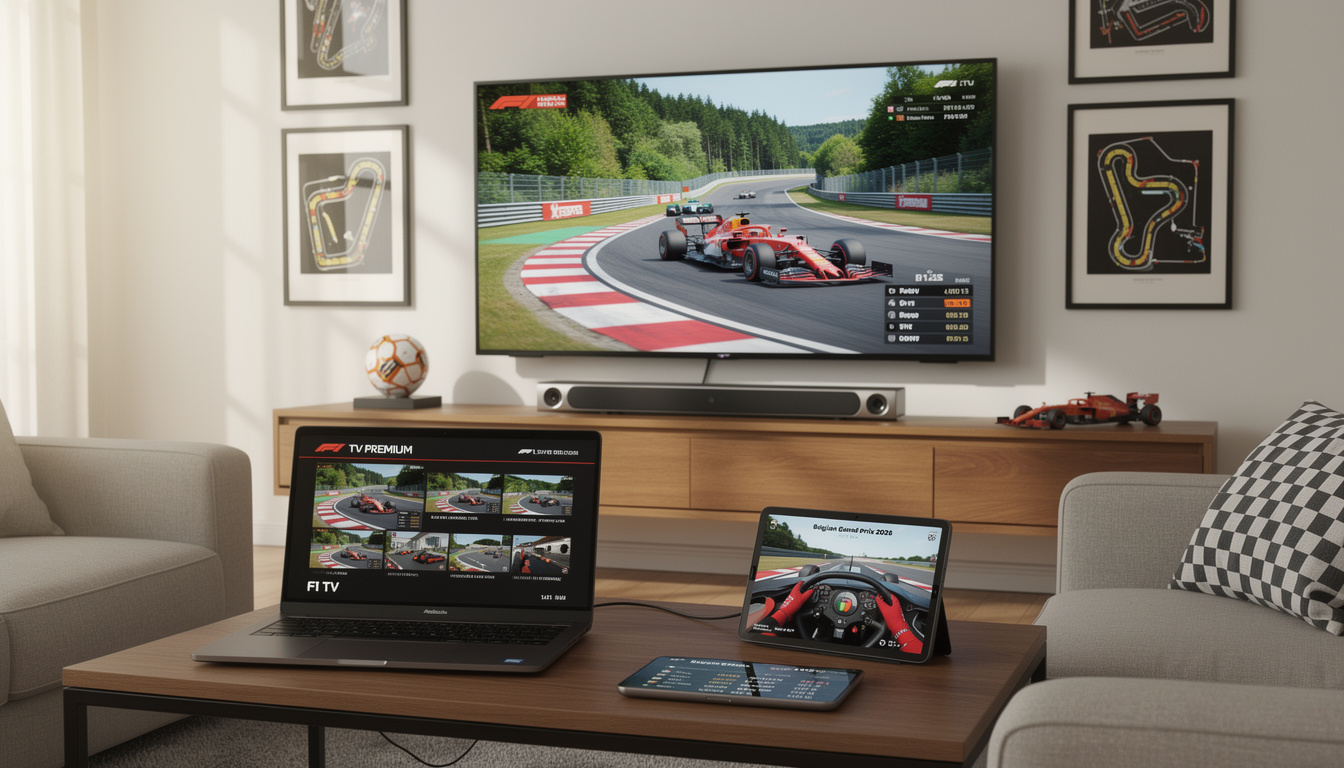 découvrez comment regarder le grand prix de belgique 2026 en streaming sur f1 tv premium grâce à notre guide pratique complet. profitez de chaque moment de la course en direct et en haute qualité.