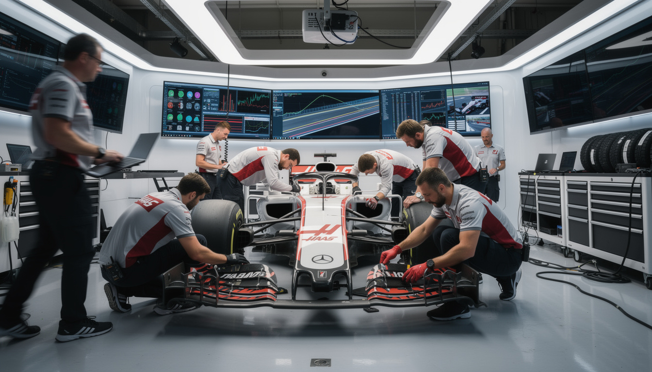 découvrez comment les récentes améliorations de l'équipe haas ont commencé à porter leurs fruits, tout en poursuivant sans relâche leur quête de performance en formule 1.