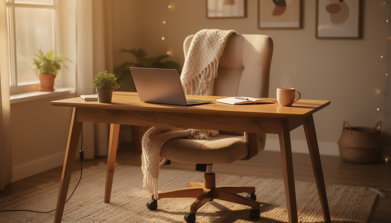 découvrez notre sélection de produits cocooning parfaits pour rendre vos journées de télétravail plus confortables et agréables.