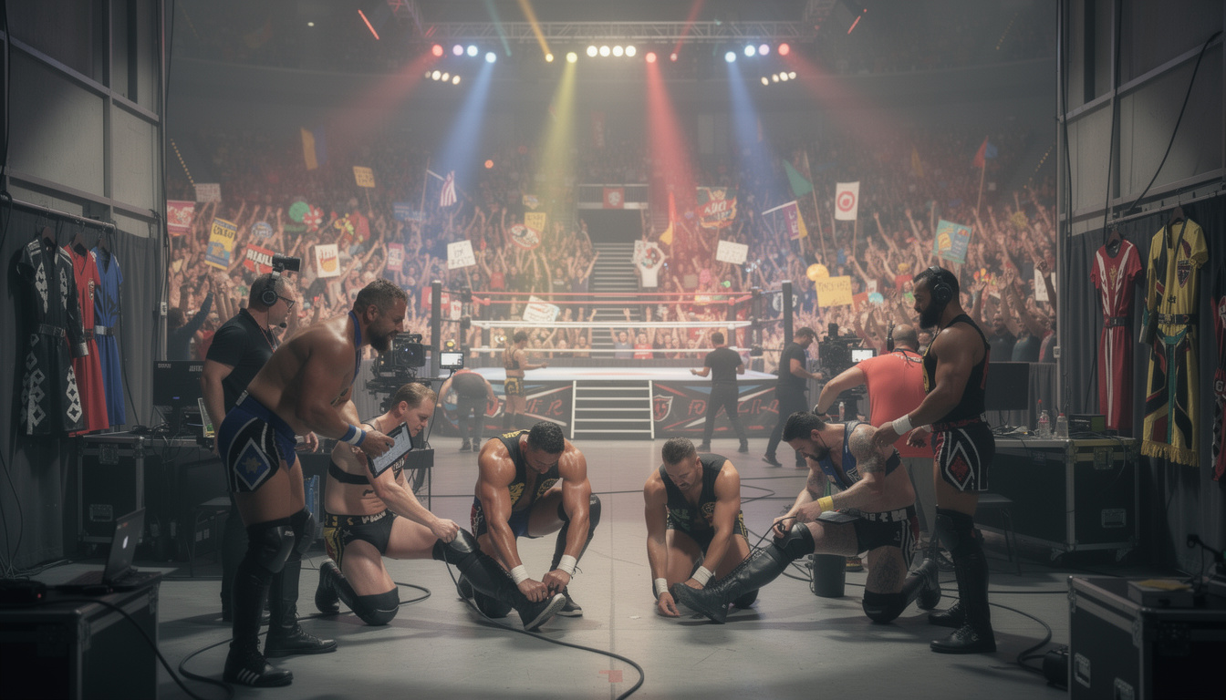 raw star nie sa participation au prochain match, contredisant ainsi l'annonce faite par adam pearce.