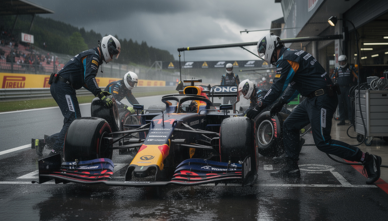 découvrez comment stella révèle les décisions stratégiques clés de mclaren lors du grand prix de belgique, offrant un aperçu inédit des coulisses de l'équipe.