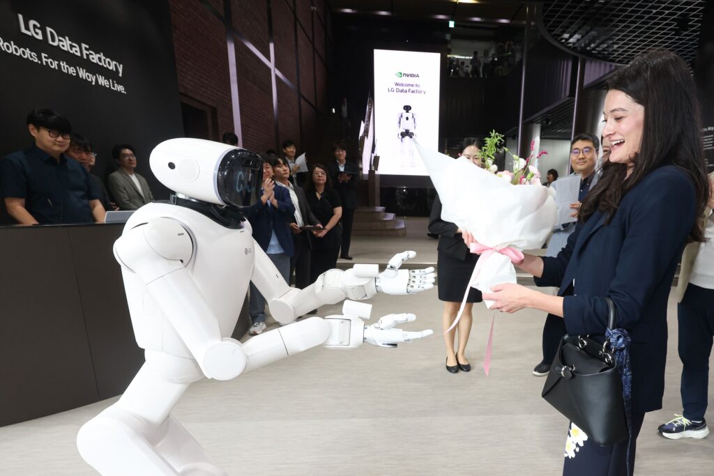 LG prépare ses futurs robots humanoïdes avec NVIDIA