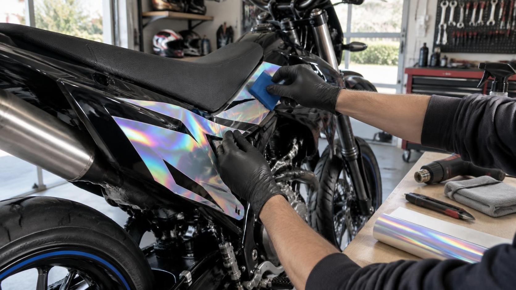 découvrez quelles pièces holographiques associer sur une 50cc pour créer une déco harmonieuse, originale et pleine de reflets.
