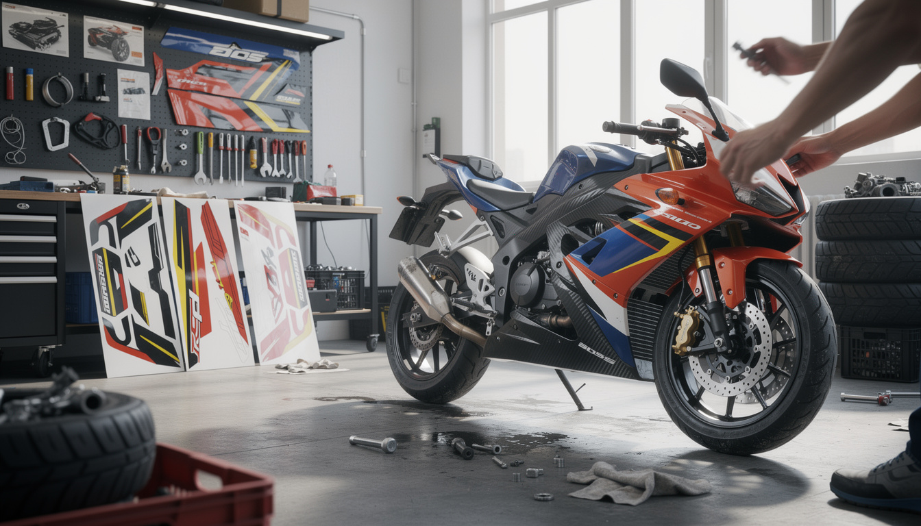 Peut-on changer facilement son kit déco 50cc