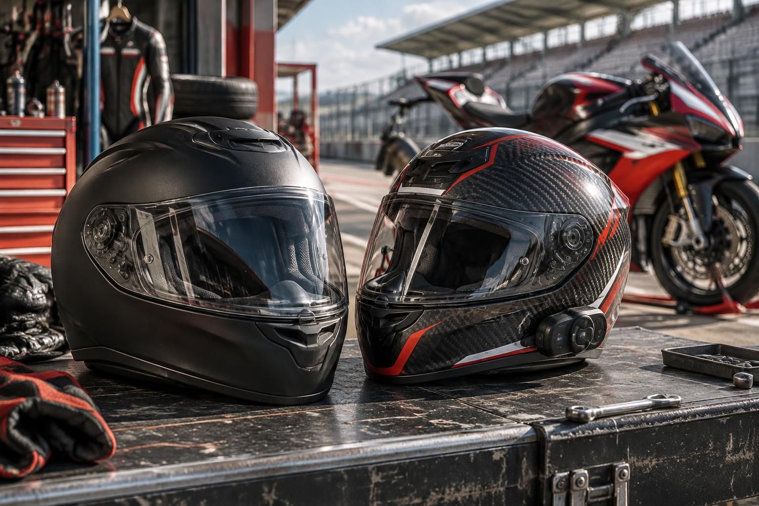 Casque moto connecté ou classique, lequel choisir