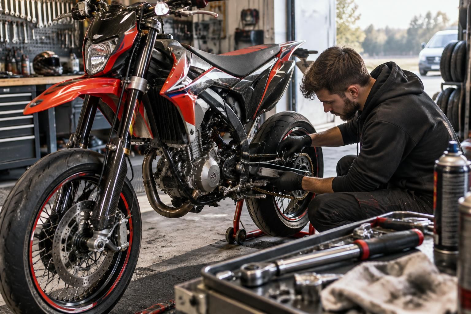 Comment entretenir une 50cc après une personnalisation complète