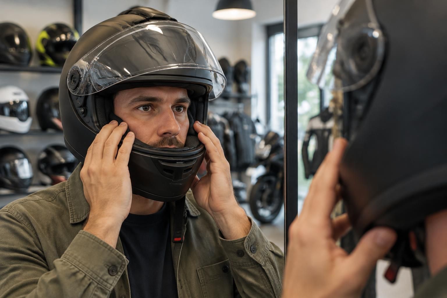 Comment reconnaître un casque moto confortable dès l’essayage