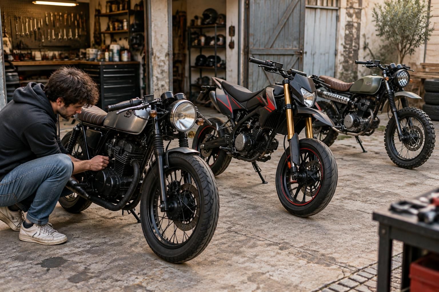 Les inspirations qui donnent un look unique aux motos 50cc