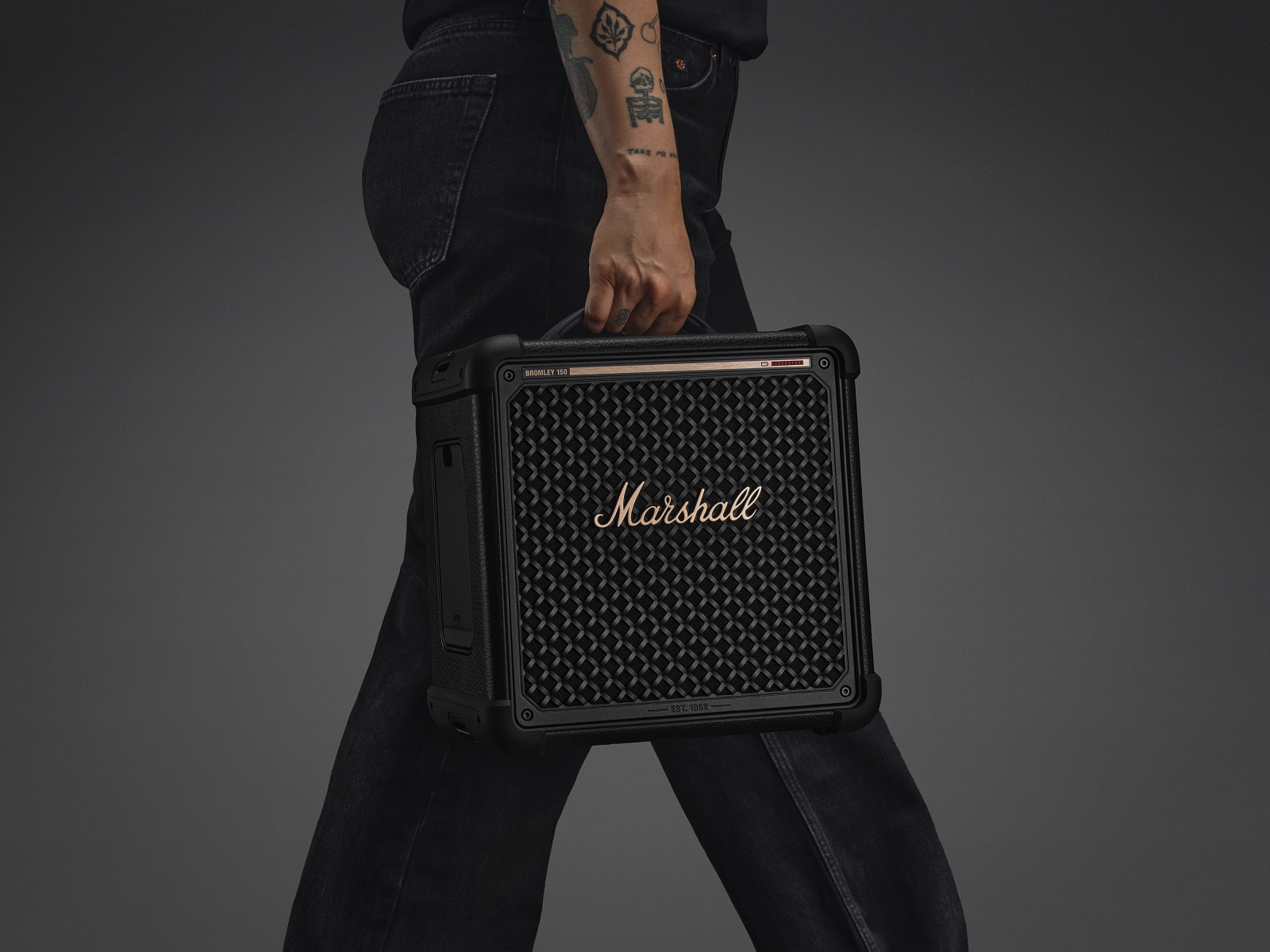 Marshall Bromley 150 : son 360° et batterie amovible