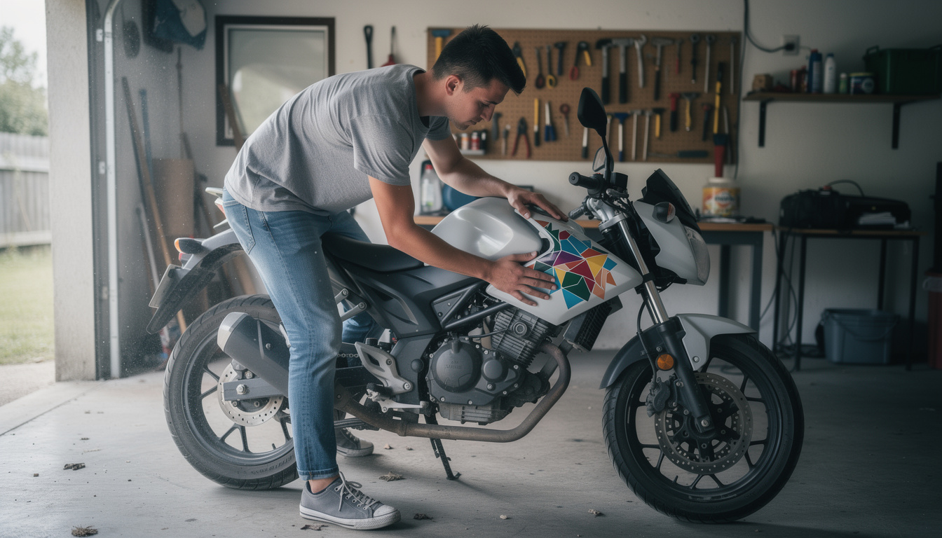 découvrez pourquoi les stickers personnalisés séduisent les jeunes motards : style unique, personnalisation de la moto et passion affichée sur la route.