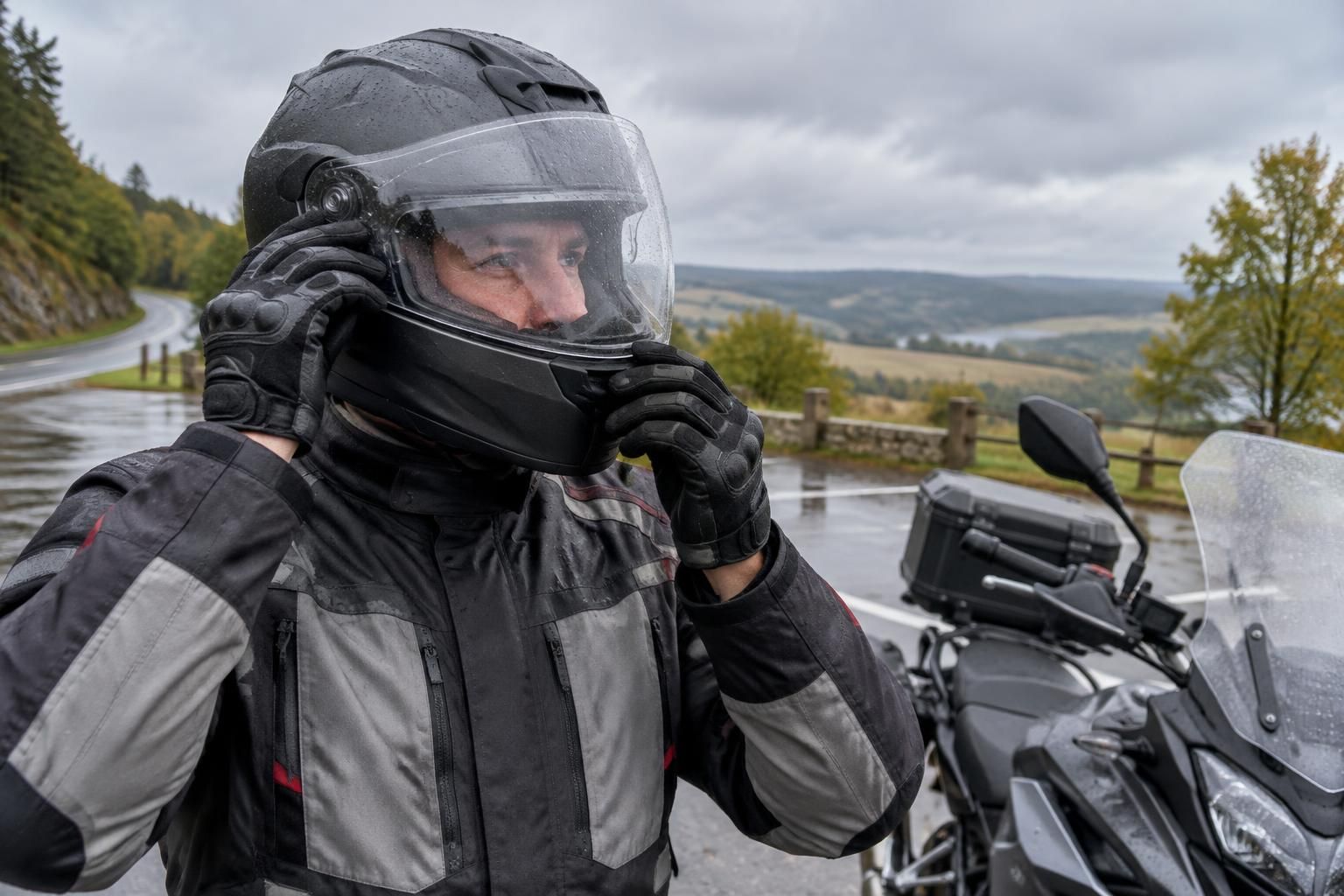 Quel casque moto privilégier pour rouler toute l’année