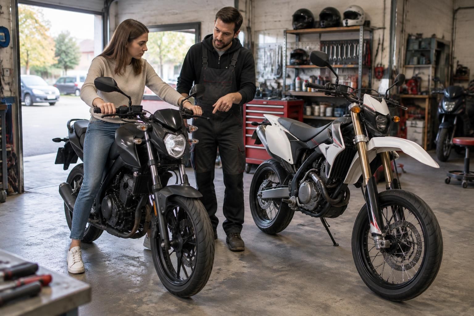 Quelle moto 50cc choisir pour débuter sur deux roues